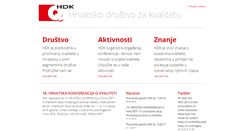 Desktop Screenshot of hdkvaliteta.hr